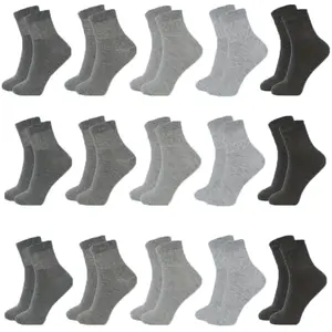 6 Pairs Diabetic Socks, Seamless, Breathable & Soft Comfort Fit - Polyester/Spandex Blend, Machine Washable, Everyday Wear, Diabetes Care | Neutral Color Socks