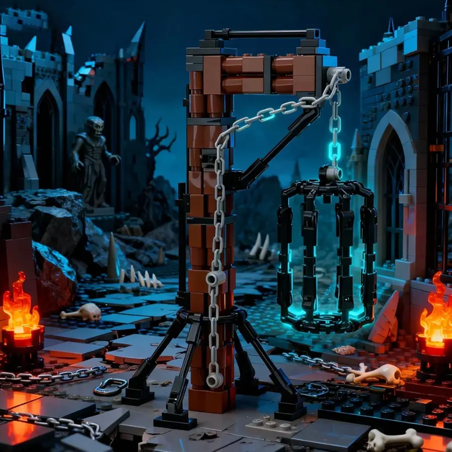 Ancient European Guillotine Building Blocks Model, Moc Hobbyist ...