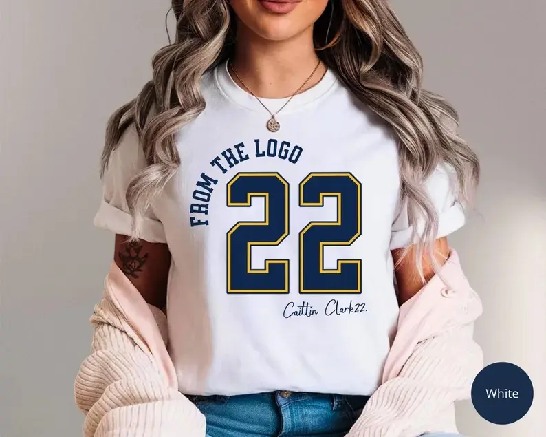Caitlin Clark 22 T-Shirt: Indiana Women's Basketball Unisex Tee