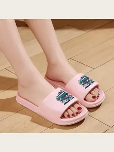 Retro Cassette DJ Turntable Print Slippers for Men Women 90s Hip Hop Music Theme Non Slip Indoor Outdoor Comfortable House Shoes Vintage Audio Graphic Casual Footwear