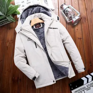 Women’s waterproof ski jacket—warm winter snow coat/mountain windbreaker with hood; can also be used as a raincoat
