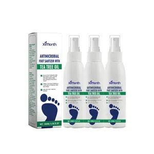 (3 bottles)Tea Tree Oil Foot Spray - Plantar Moisturizing Deodorant for Odor Control & Dry Feet Care, Natural Foot Sanitizer with Antifungal Properties,Ximonth Clear Foot Sanitizer Spray,for Foot & Shoe Freshness callus remover summervibes