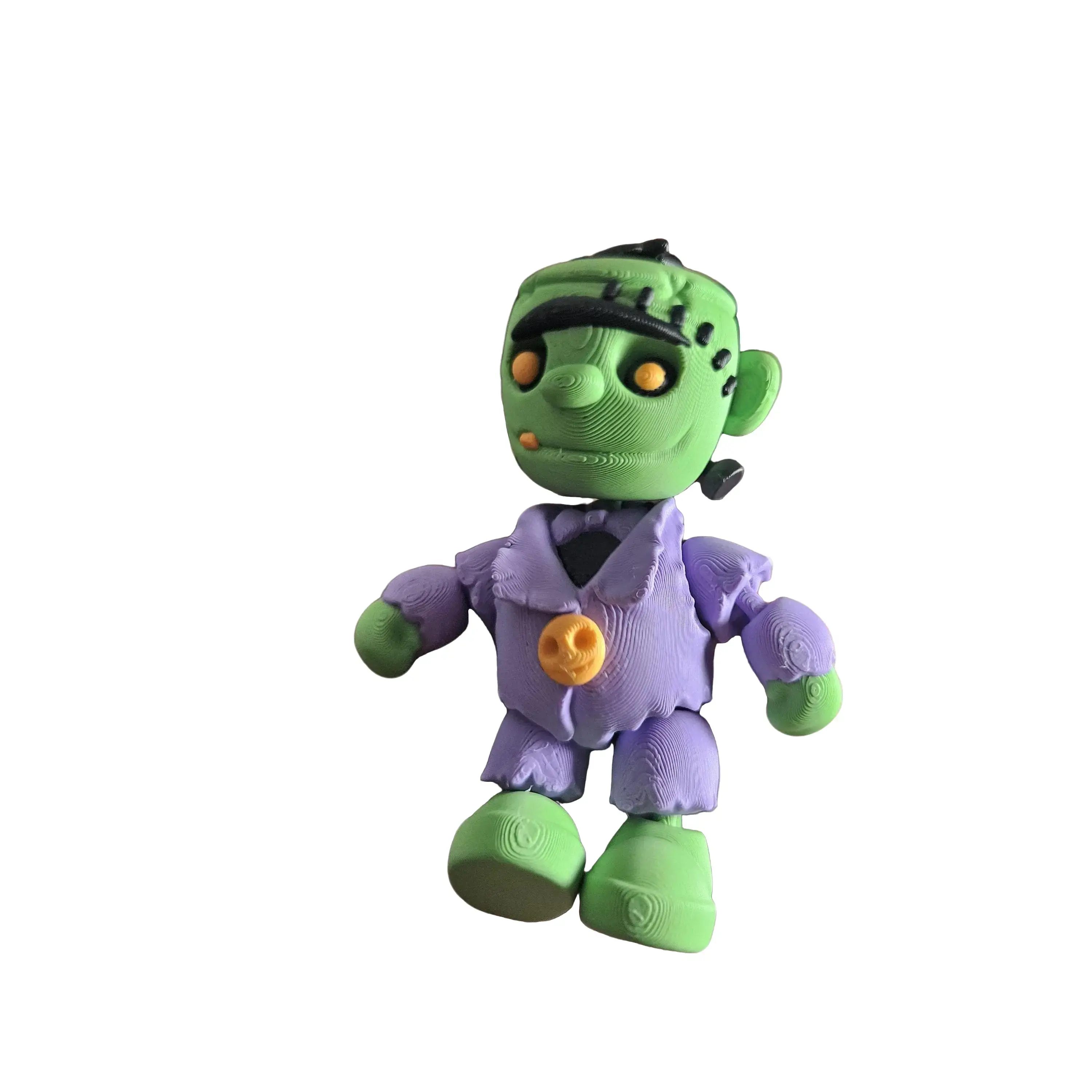 Frankenstein Flexi Toy – 3D Printed Articulated Halloween Figure | Bendable & Poseable