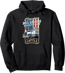American Bull Haulers Assoc. Cattle Pullover Hoodie