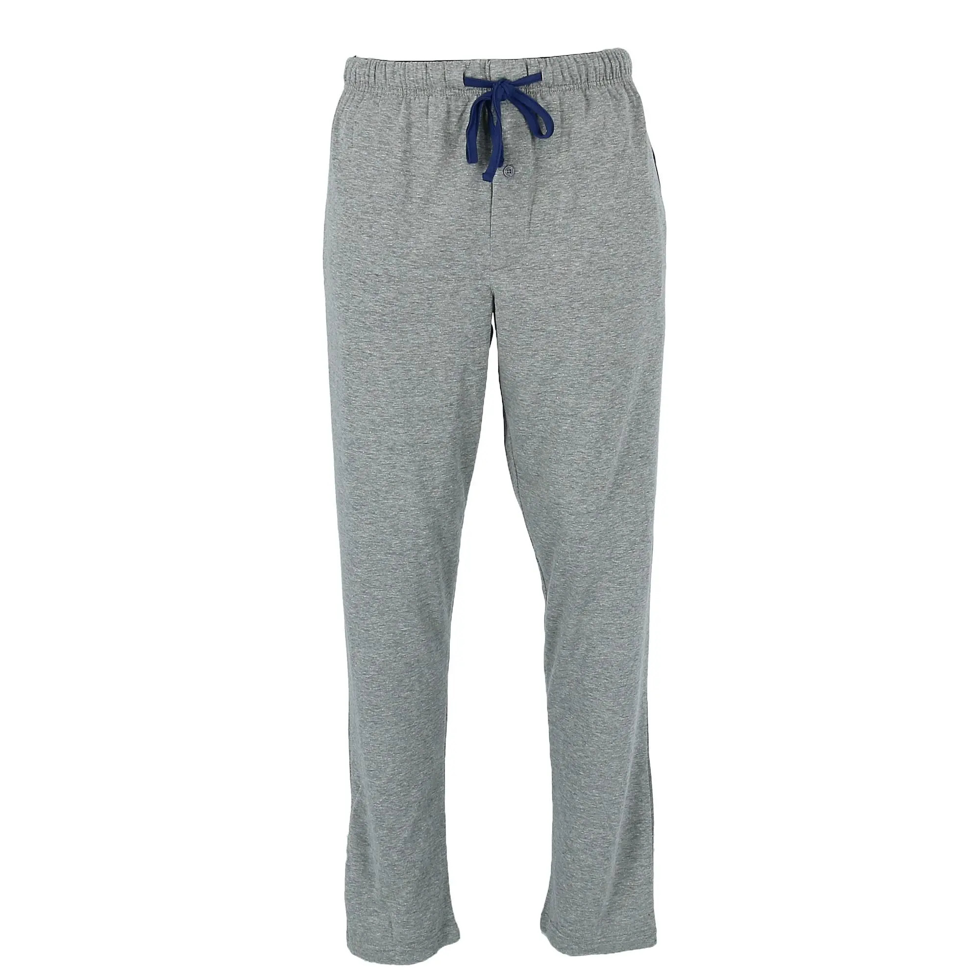 Hanes Men's Big and Tall X-Temp Cotton Blend Soft Knit Pajama Pant - 5XL Menswear Sleepwear with Seam Pockets, Drawstring Waist, Embroidery, Day Loungewear Nightwear