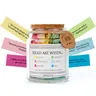 English Scripture Glass Canister - 1PC Home Organizer Storage Jar with Empowering Watersafe Verses, 90-Verse Guide, Inspiration, Daily Resource, Mom & Best Christmas Gift, Gift Box Packaging