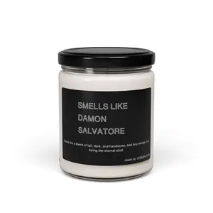 Smells like Damon Salvatore Scented Soy Candle, 9oz