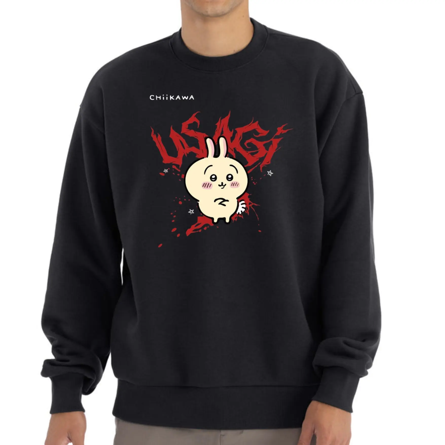Chiikawa Usagi shirt, Cute Anime Manga Inspired Shirt, Unisex
