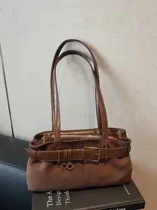 1pc 25 Fall/Winter New Arrival Shoulder Bag Stylish, minimalist, casual, and retro Perfect for daily commuting, shopping, dates, or gifting Versatile women's essential shoulder bag Casual Crossbody Bag