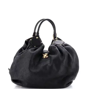 Pre-owned Louis Vuitton Leather Shoulder Bags XL Hobo Mahina by Rebag