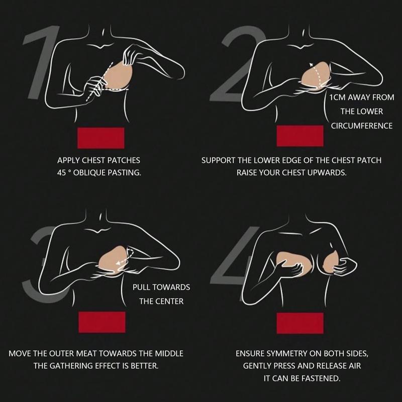 Silicone Soft Bra Set, Invisible Strapless Bra, Breathable Waterproof Underwire, Women's Chest Collection Silicone Patch, Popular Style, Wedding Bra, Womenswear