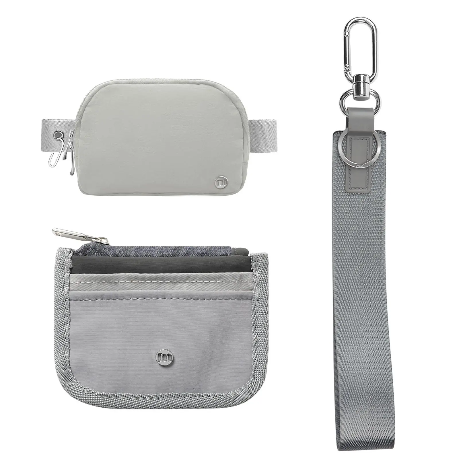 Three-piece waist bag set-Grey