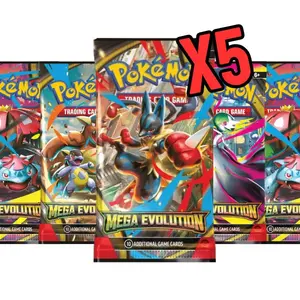Mega Evolution Booster Packs (5 Packs)