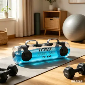 New Way for Core Training! Dynamic Water Weight Bag Easily Boosts Strength and Balance 20KG