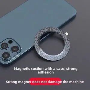 Compatible with Magsafe magnetic stickers, magnetic sheets for Apple XR/11, magnetic ring for 12 wireless charging, mobile phone car magnetic ring