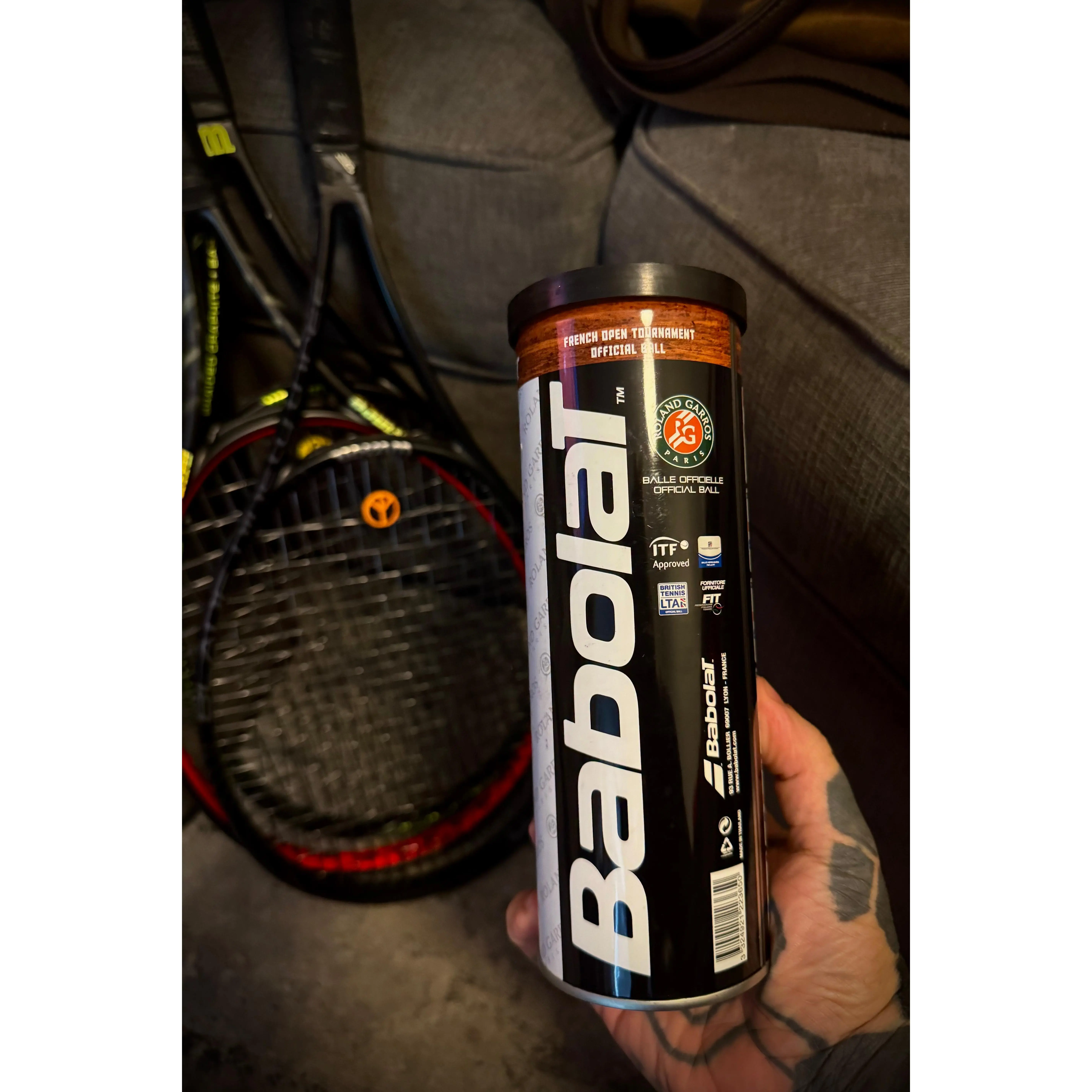 Roland Garros New Official Babolat French Open Tennis Balls Can Sealed - 2016