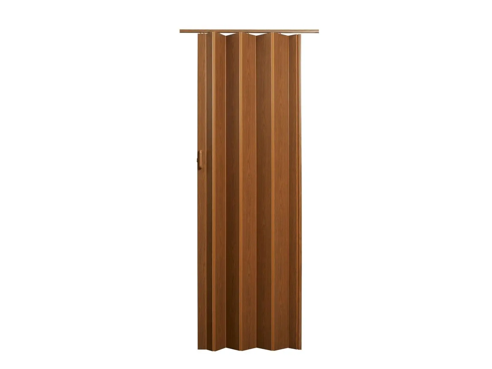 36 x 80 in. Encore Vinyl Accordion Door with Hardware, Fruitwood