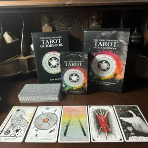The Wild Unknown Tarot Deck and Guidebook (Official Keepsake Box Set) by Kim Krans
