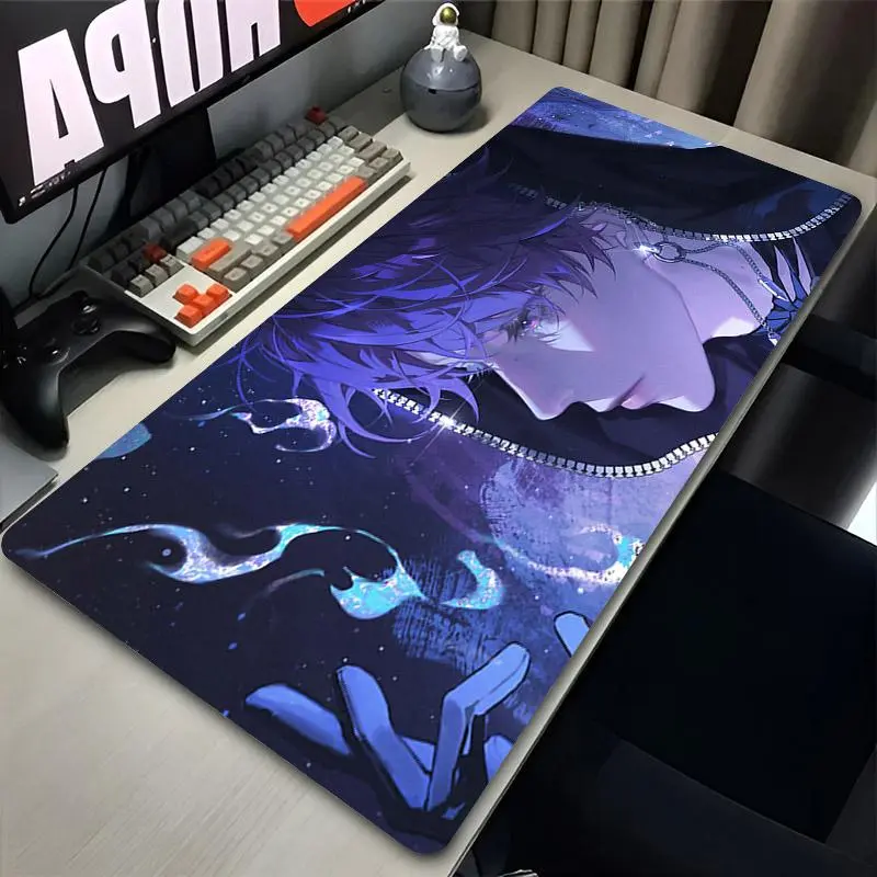 Non-slip Desk Mat Love And Deepspace Rafayel Comouter Anime Mousepad Office Extended Mouse Pad Gamer Cabinet Keyboard Carpet Mat