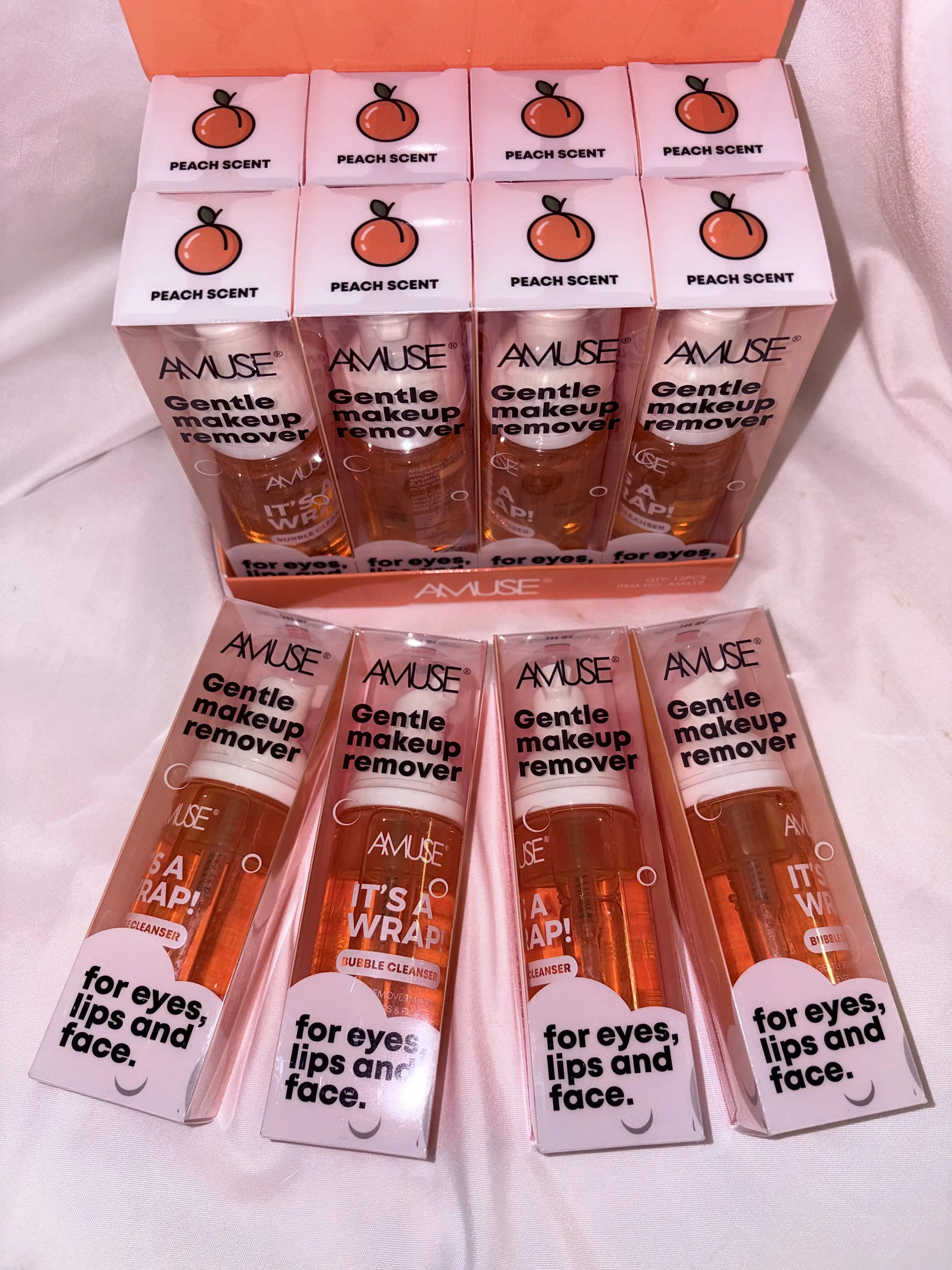 Peach Bubble Makeup Cleanser