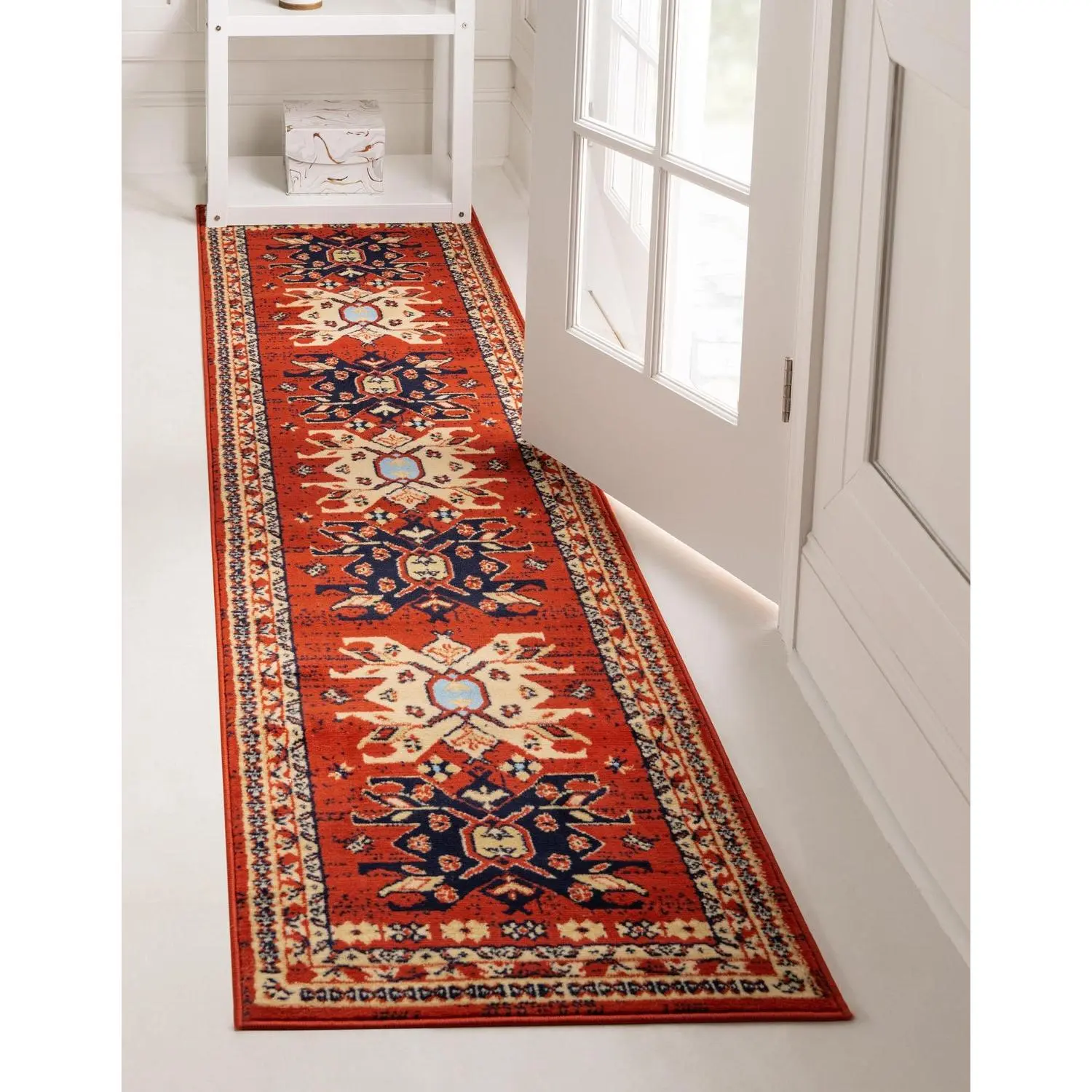 Terracotta Heriz Design Rug