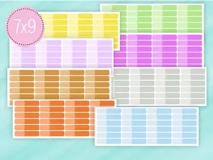 Spending Tracker Kit - Tracking Boxes