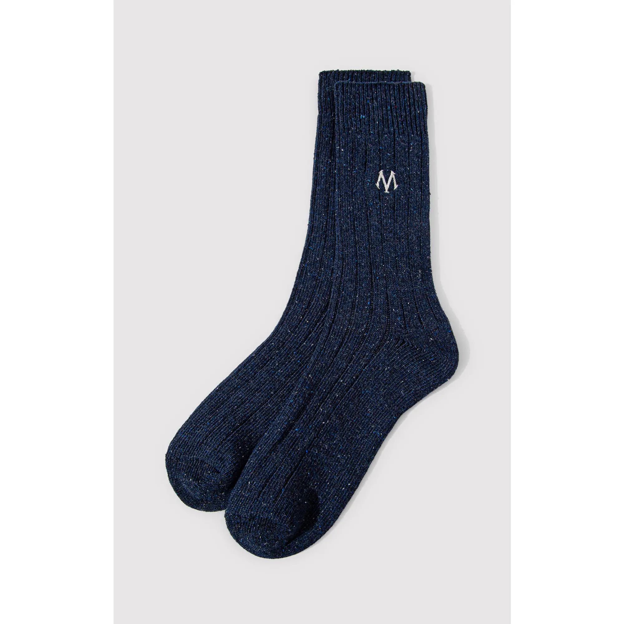 BOOT SOCKS IN AZURE BLUE