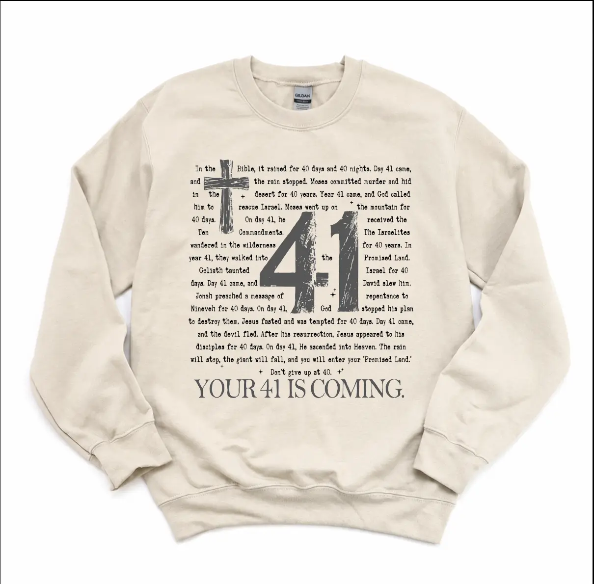 Your 41 is Coming Easter Sweatshirt, Family Easter Day Shirt, Christian Easter Sunday Tee, Jesus Apparel
