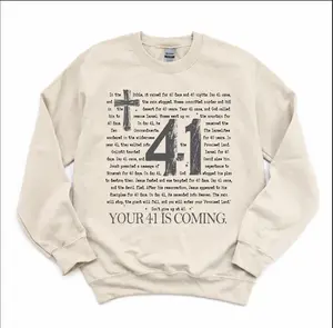 Your 41 is Coming Easter Sweatshirt, Family Easter Day Shirt, Christian Easter Sunday Tee, Jesus Apparel