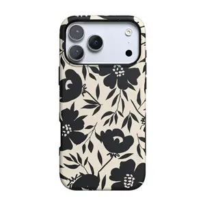 Casely iPhone 17 Pro Max Case | Dark Fantasy | Contrast Floral | Bold Protective Design | Compatible with MagSafe