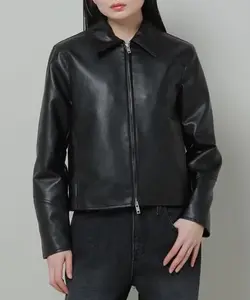 #9086 VEGAN LEATHER JACKET