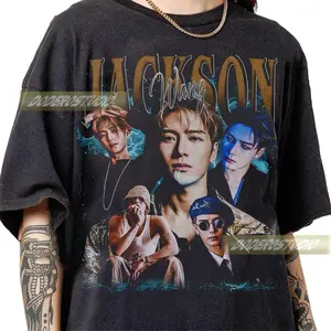Limited Jackson Wang Vintage Shirt, Retro Jackson Wang Kpop Music Sweatshirt, Jackson Wang Graphic T-Shirt, Jackson Wang 90s Bootleg Shirt