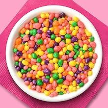 NERDS Gummy Clusters, Candy, Rainbow, Crunchy and Gummy, 18.5 oz