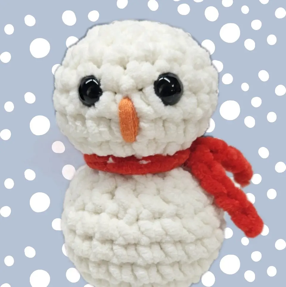 Crochet Snowman Plushie