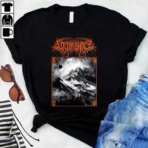 Genres Deathcore Lorna Shore Logo Wallpaper  T-Shirt