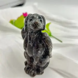 Big Yooperlite Angel Dog Carving