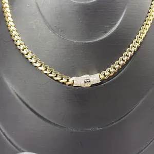 Monaco 10k necklace 22” 8mm