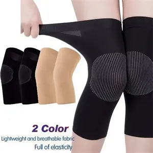 Unisex Invisible Knee Joint Support Protector Set, Lightweight Breathable Fabric, High Elasticity, Textile Material, Summer and Winter Use, Knee Compression Sleeve