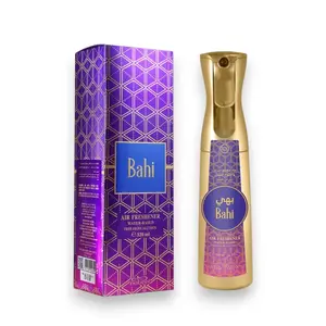 Nabeel Perfumes | Bahi | Water Based Air Freshener | Unisex Fragrance | 320 ML | Bergamot - Vanilla & Praline Notes