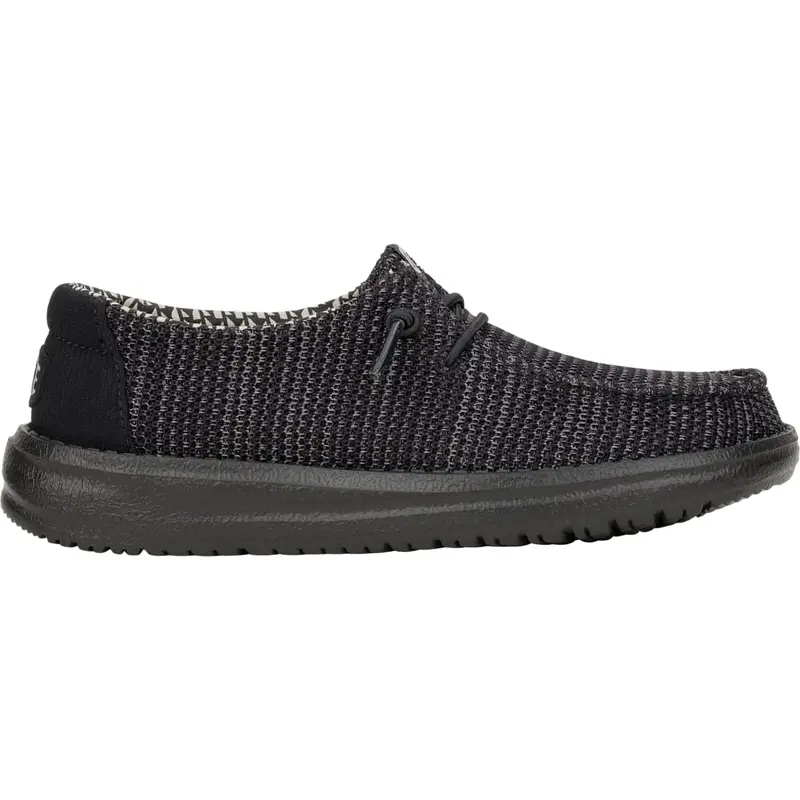 HEYDUDE Wendy Stretch Sox Kids - Kid's Comfortable Slip on Shoes