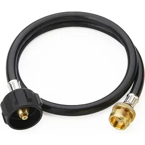 3   Adapter Hose, 1lb to 20lb Adapter Converts 1lb Appliances to 5-40lb Tanks, Gas Hose for Weber Q, Coleman Grill, Buddy Heaters and