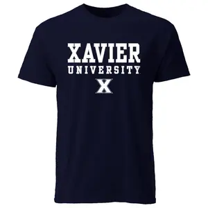 Xavier University Spirit T-Shirt (Navy)