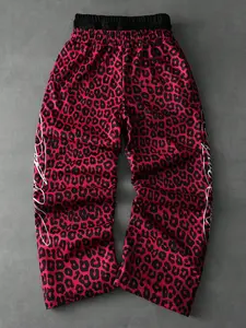 Men's Fashion Casual Pants, Street Style Sweatpants, Casual Fashion Trousers, Soft Yet Structured Fabric, Drawstring Waist, Loose Fit, All Seasons