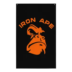 Vertical Iron Ape Banner