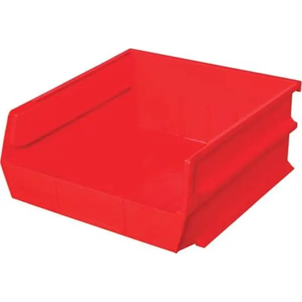 Triton Products 3-235R LocBin Hanging and Interlocking Bins - Red