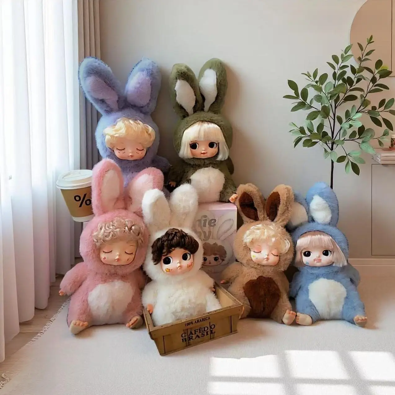 Annie Baby Plush Sitting Pose Cartoon Pet Love Arrival Annie Exquisite Doll