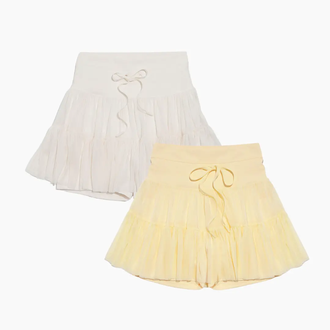 Last Chance TikTok Exclusive Bundle - Cool White x Buttercream Pirouette Skort Last Chance TikTok Exclusive Bundle - Cool White x Buttercream Pirouette Skort