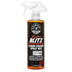 CHEMICAL GUYS HydroBlitz Hybrid Ceramic Spray Wax – High-Gloss Shine & Deep Wet Look – Water-Beading Protection Against UV Rays, Oxidation, Stains, & Contaminants – Easy Spray-On Ceramic Coating for Cars, Trucks, Paint, Glass, & Wheels