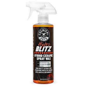 Chemical Guys HydroBlitz Hybrid Ceramic Waterless Spray - Car Wax Polish, Shine Wet Waxes, Multi-Surface Car Detailing Chemical, UV Protection, High-Gloss Finish, Water-Beading Defense for Vehicles, Paint, Glass