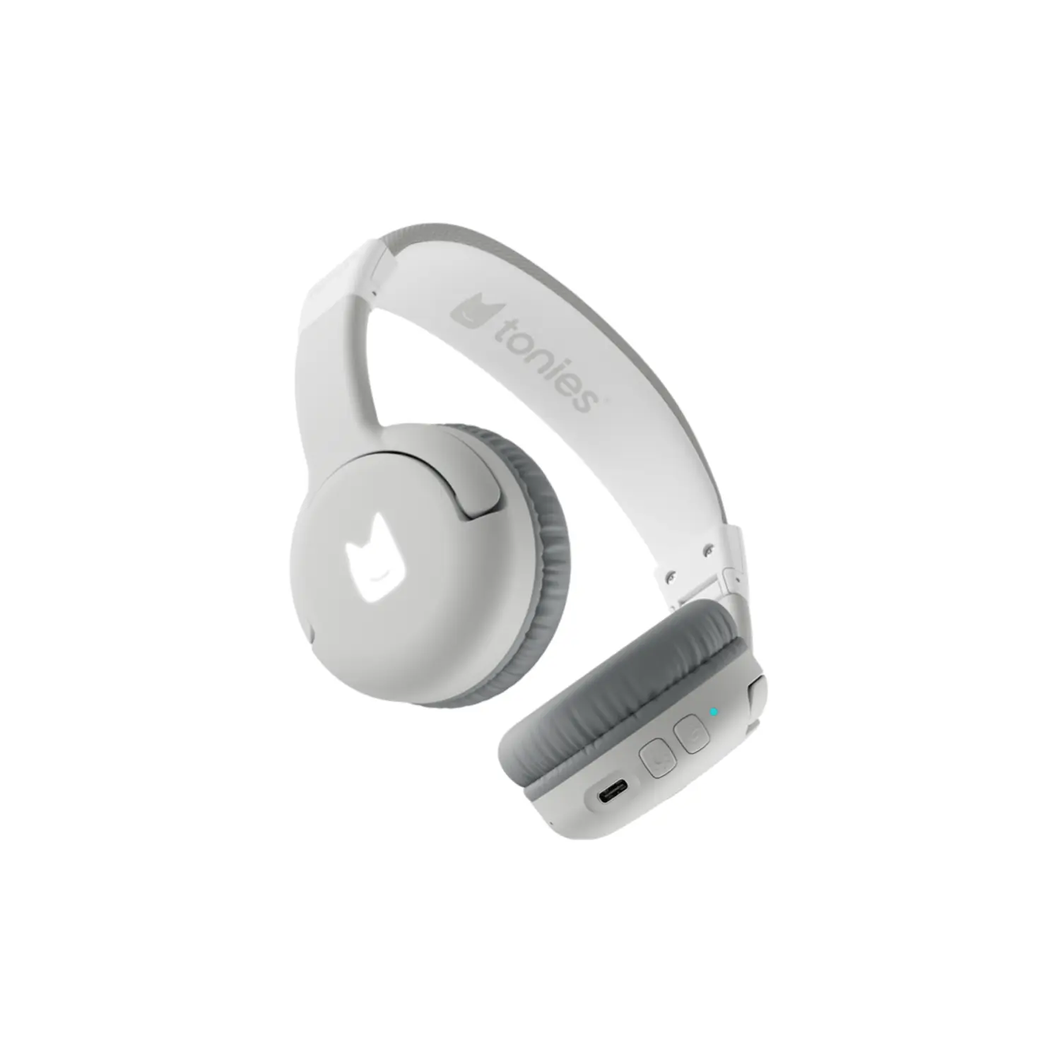 Tonies Bluetooth Headphones: Moon Gray